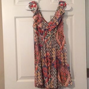 Multi print dress